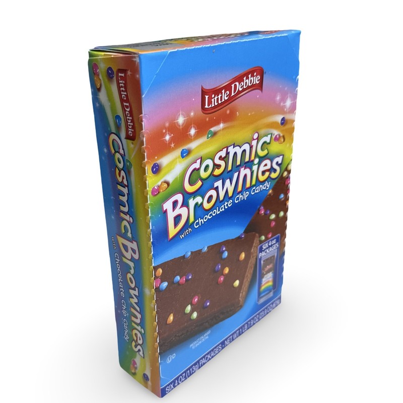 Little Debbie Extra-Large Sized Cosmic Brownies, 4 oz., 6 Count | 3 Pack (Total gallery