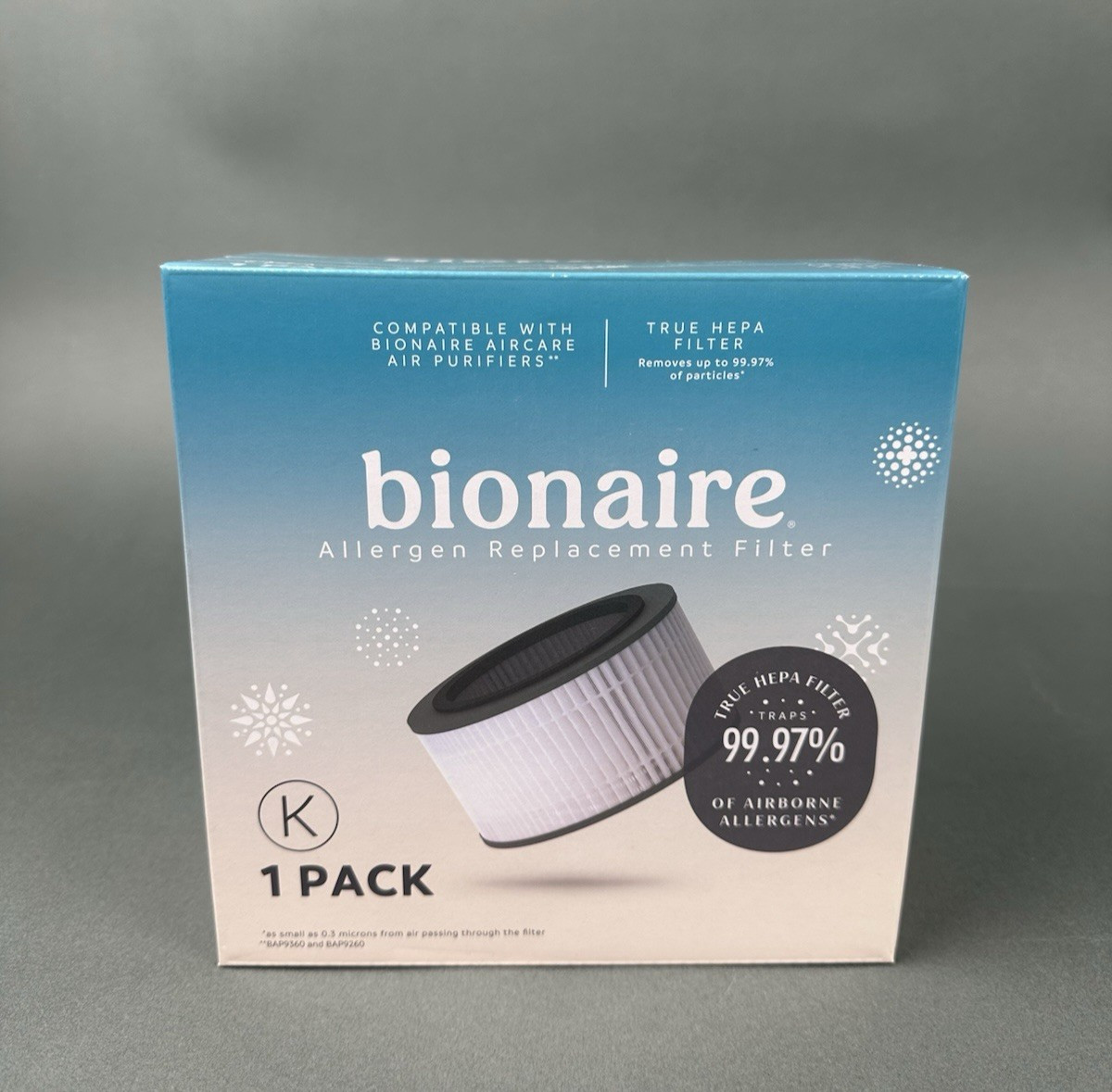 Bionaire Model BAPF160 Airborne Allergen Replacement True Hepa Filter gallery