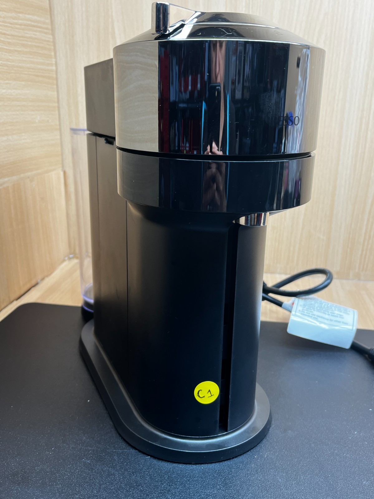 Nespresso Vertuo Next Deluxe Coffee Dark Chrome gallery