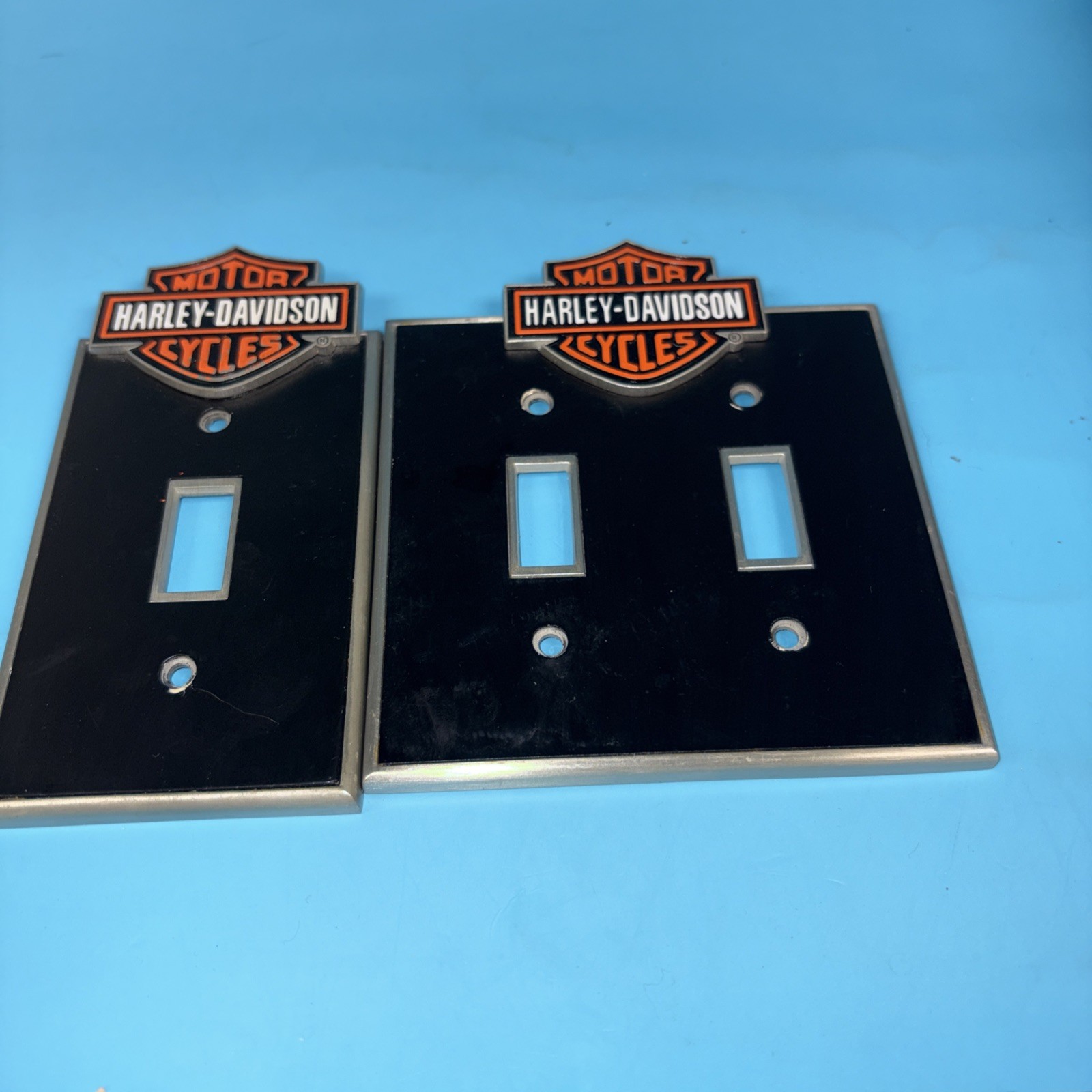 New Harley Davidson Motorcycles Light Switch Plate Covers 1 And 2 Switch gallery