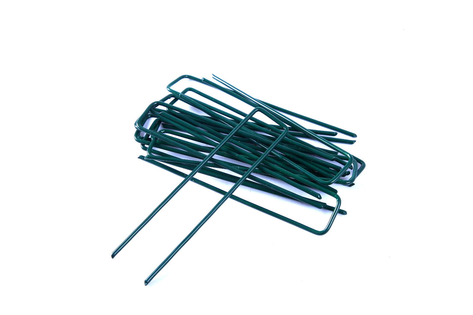 120PCS Green Artificial Turf Stakes Staples 6Inch 11 Gauge, Garden Stake, Fabric gallery