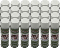 White Athletic Grass Field Marking Spray Paint – 2 Case Pack (24 Cans) 18 Oz of