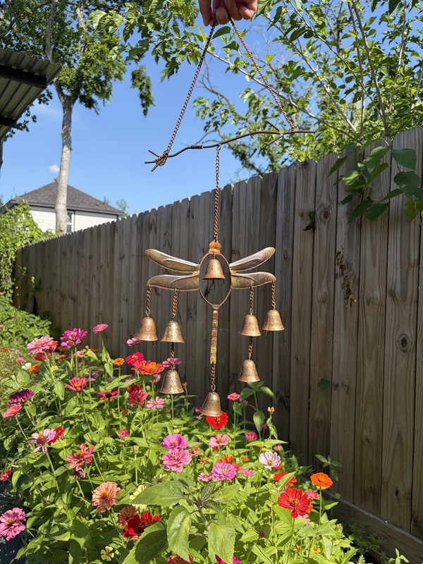 Dragonfly with Bells Wind Chime gallery