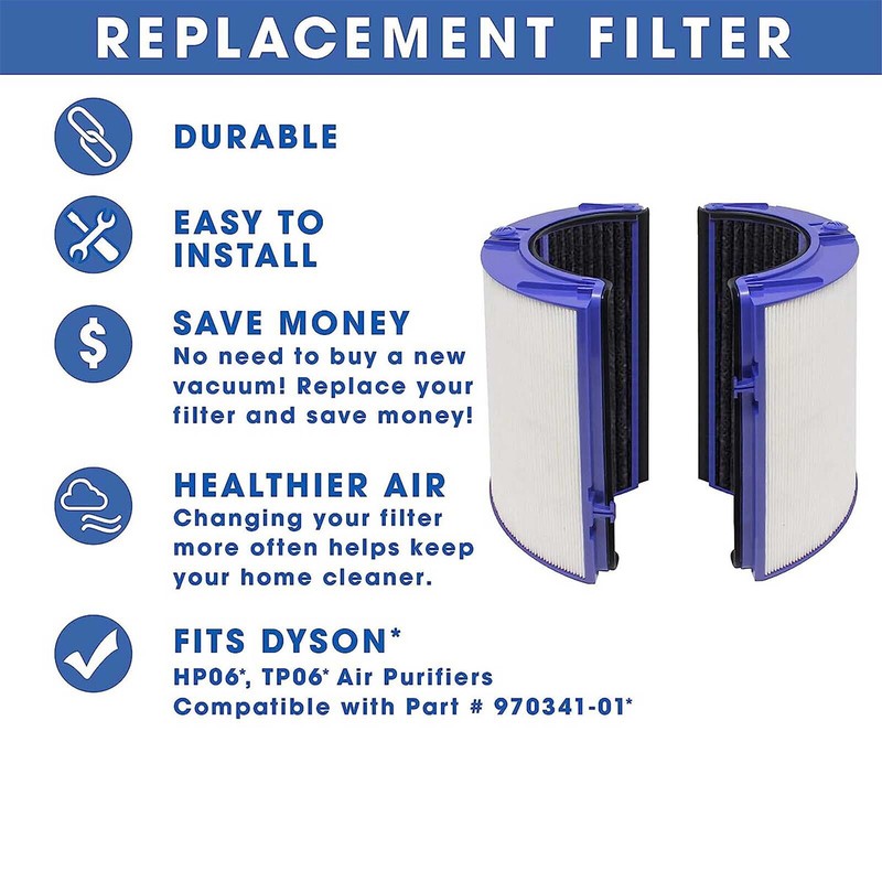 Replacement Filter for Dyson Air Purifier PH01 PH02 PH03 PH04 HP09 TP09 TP07 gallery