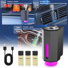 Smart Car Air Freshener Diffuser Car Vent Perfume Aroma Cologne Essential Oil