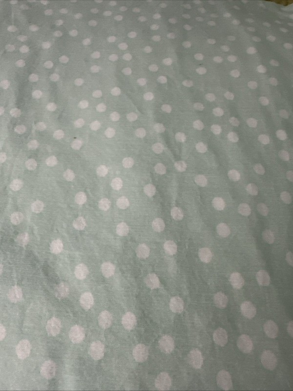 4 Kate Spade Mint Green Polka Dot Full-Double Sheet Set Lux Soft EUC VERY NICE gallery