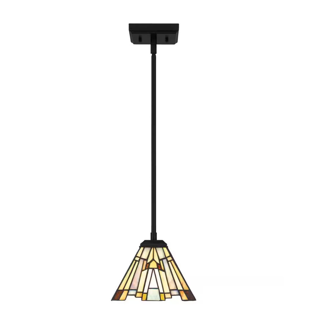 Home Decorators Collection Matte Black Waterville 1-Light Mini Pendant – HD7837H gallery