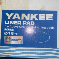 Yankee Above Ground Swimming Pool Liner Pad 18’ Round