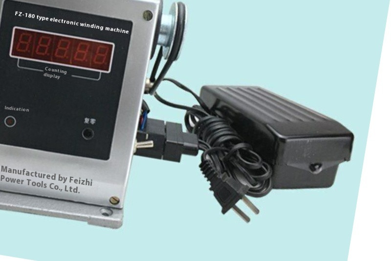 Electric counting winding machine Adjustable type semi-automatic winding Tool gallery