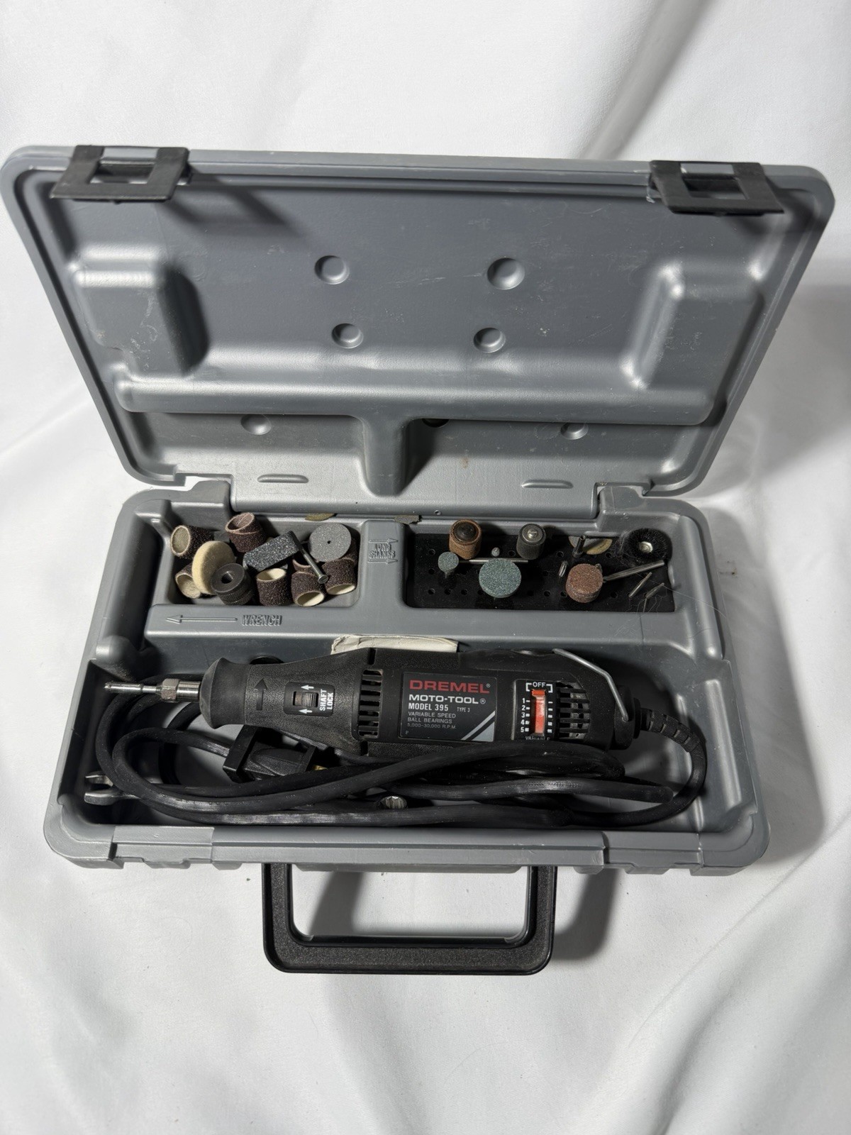 DREMEL MOTO-TOOL MODEL 395 TYPE 3 IN CASE gallery