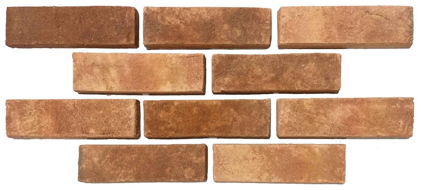 Colbee USA - Thin Brick Veneer - Color: Coral - Clay Brick - Handmade gallery
