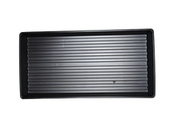 Solid Bottom Trays – No Holes – Black Plastic – Seed Starting Trays – Choose Qty