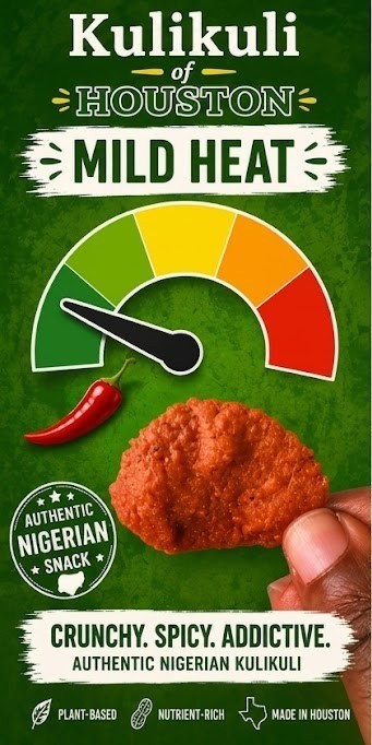 Authentic Nigerian Kulikuli Alata, Spicy, crunchy Peanut Snack, African Food 8oz gallery