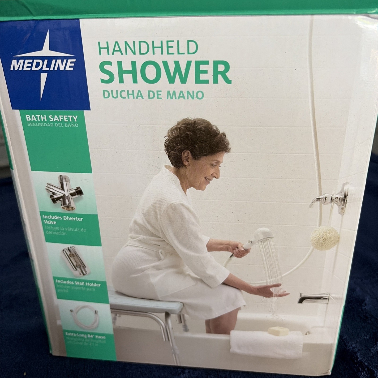 Medline Hand-held Shower Kit NEW in Box gallery