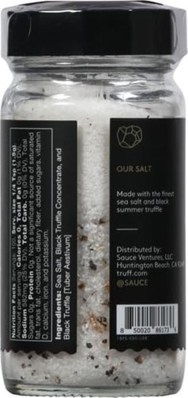 TRUFF Black Truffle Salt 5.3 oz gallery