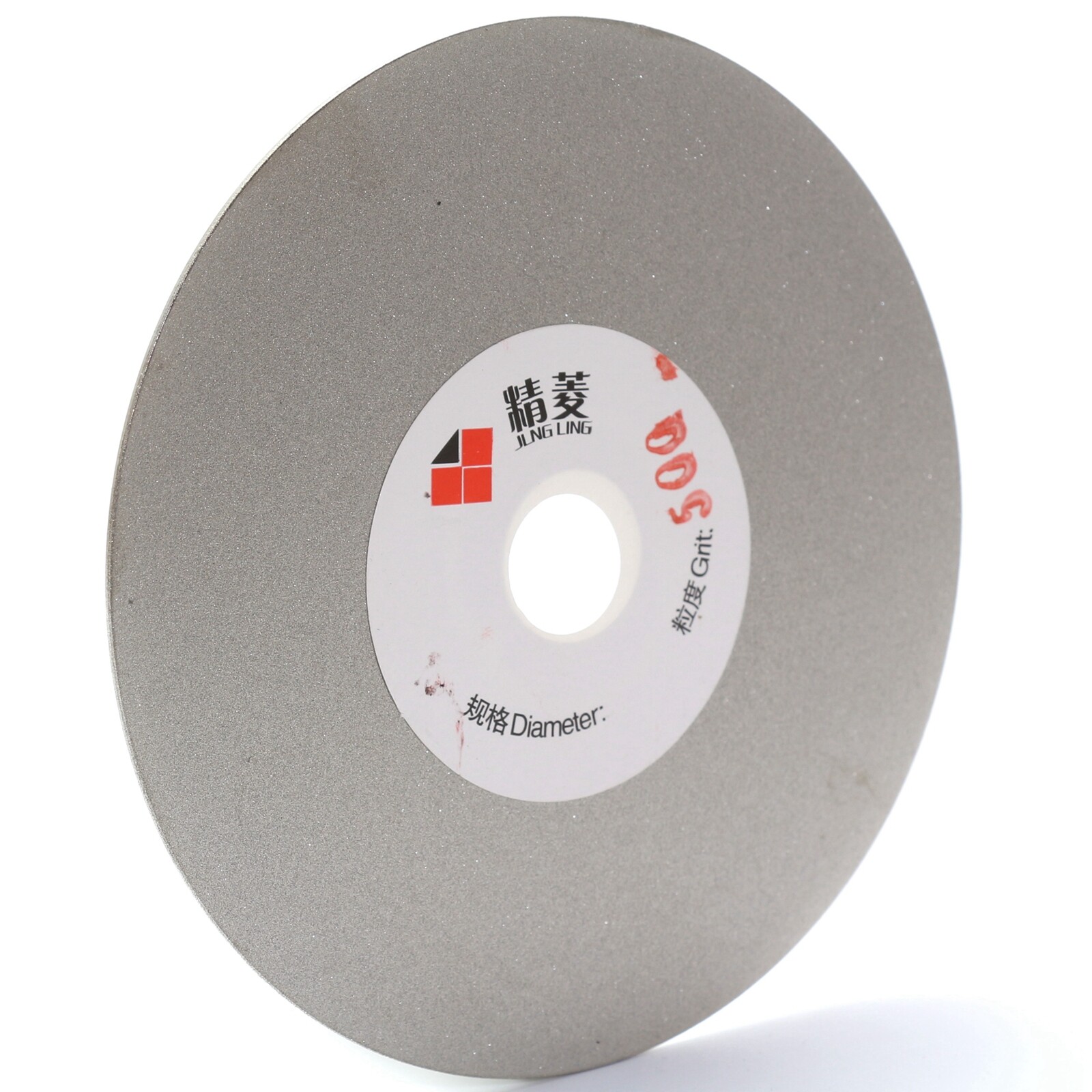 4" inch Diamond Lapidary Discs 500 Grit Flat Laps Grinding Disk gallery