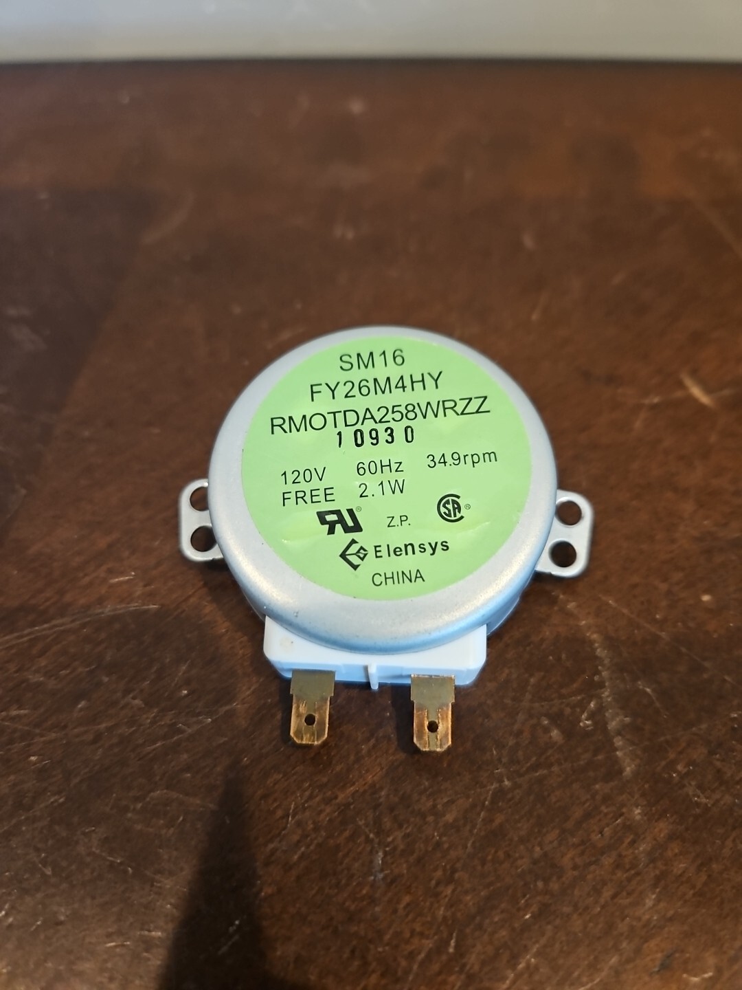 OEM Microwave Turntable Motor For Frigidaire Gallary FGMV173KBB SM16 FY26M4HY gallery