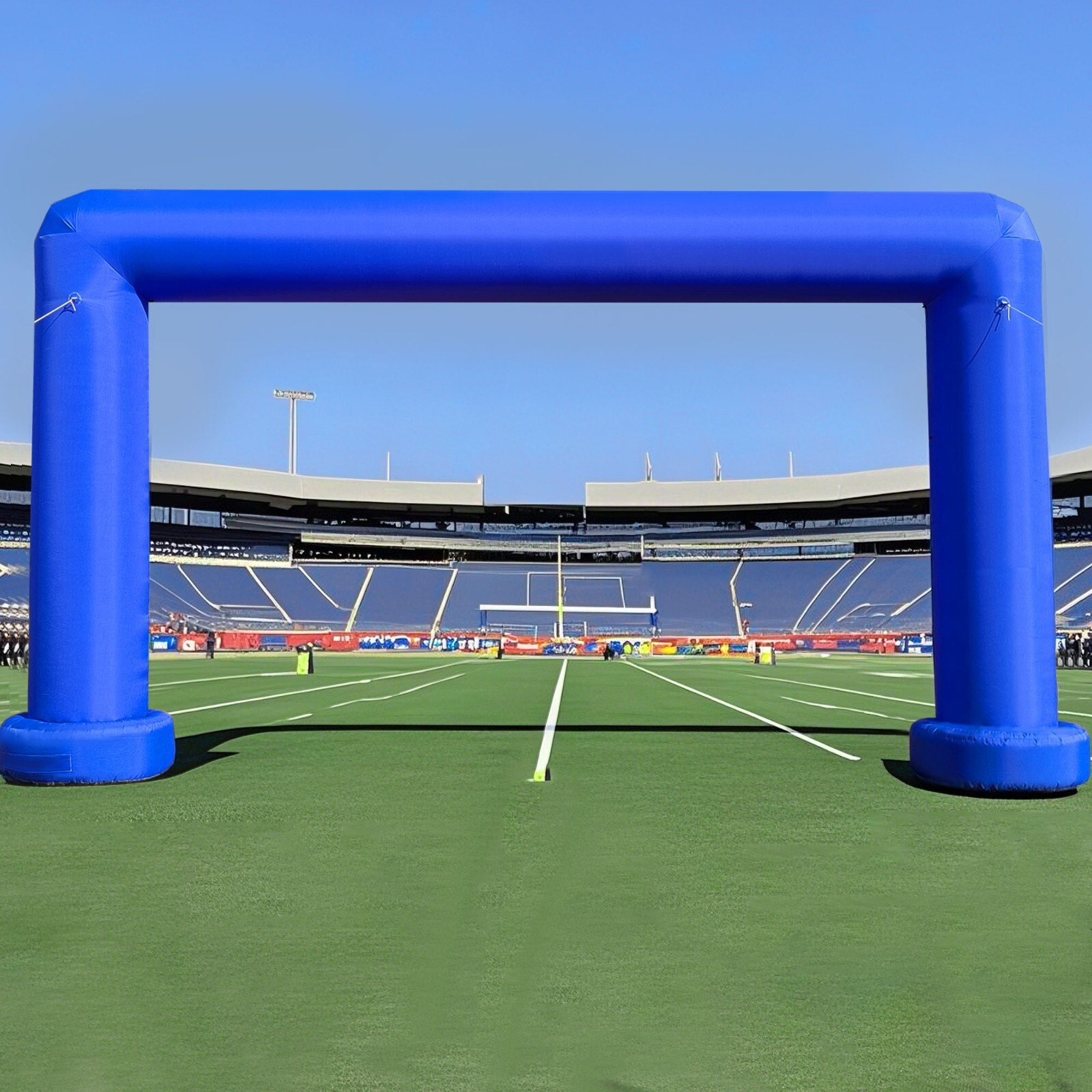 Large 21Ft Square Inflatable Arch with built-in blower - Blue gallery