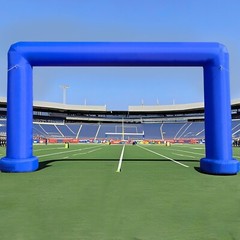 Large 21Ft Square Inflatable Arch with built-in blower – Blue