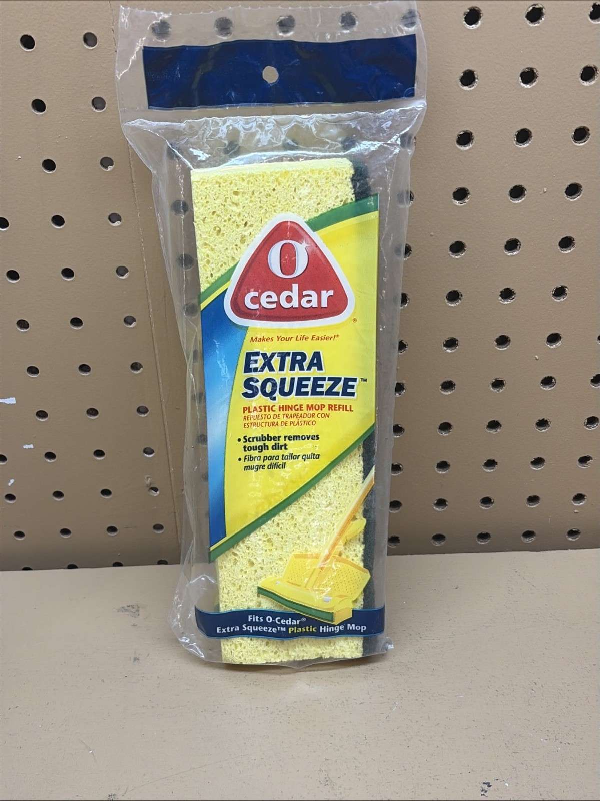 O Cedar Extra Squeeze Plastic Hinge Mop Refill NOS 4009705 Replacement Head gallery