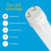 4Ft T8 LED Bulbs - Energy-Efficient - 5000K, 1600 Lumens, 16 Watts - 25 Pack gallery