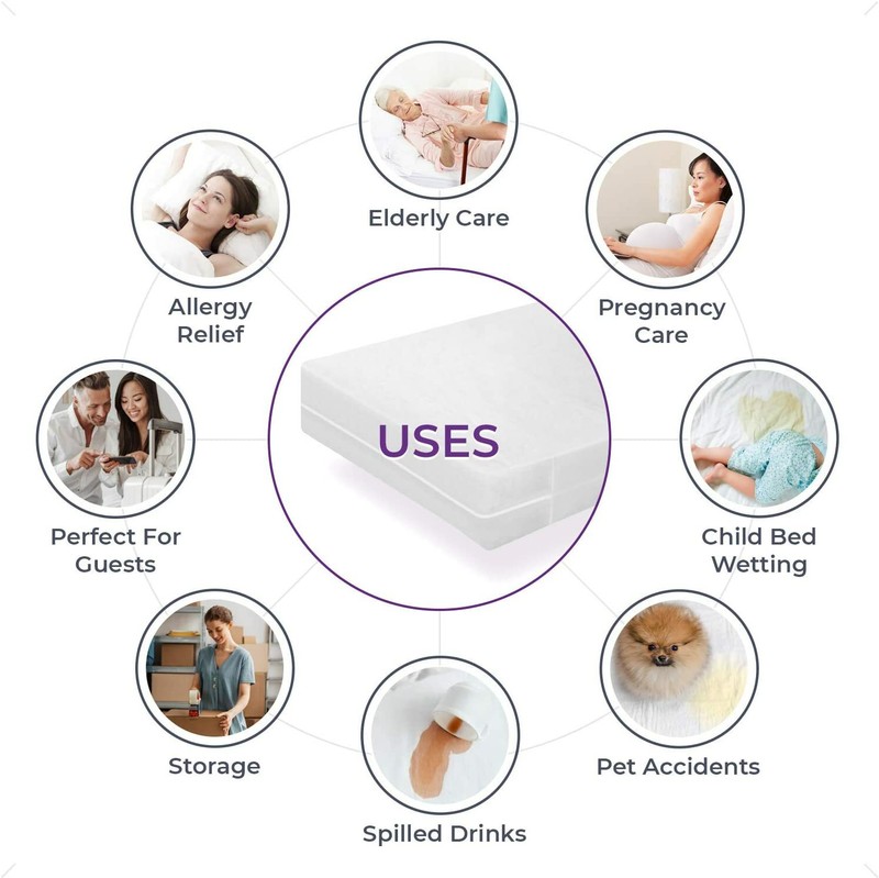 MATTRESS ENCASEMENT Bed Bug Proof STRONG Waterproof Zippered Vinyl Cover Protect gallery