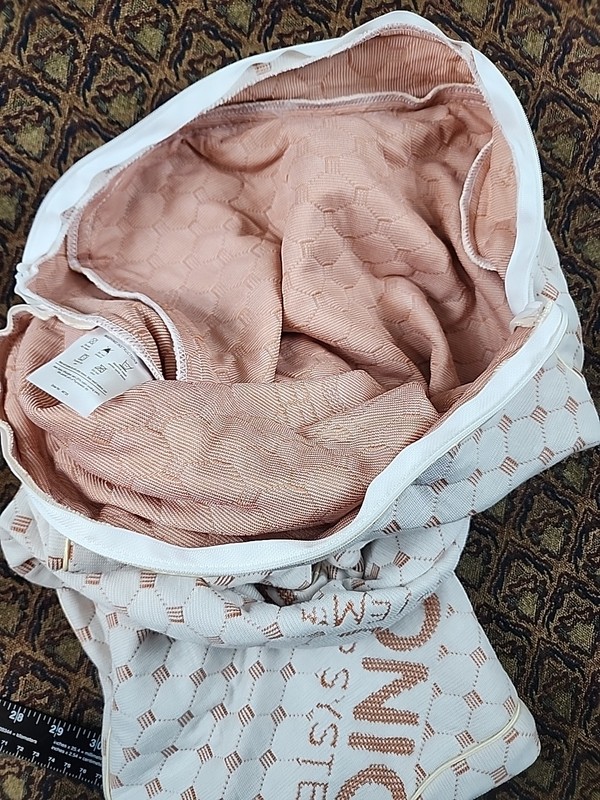 Pillowcases 2 King Size Ionic Brown & Beige Zip-Up Glaciertex King 90x40x13 cm gallery