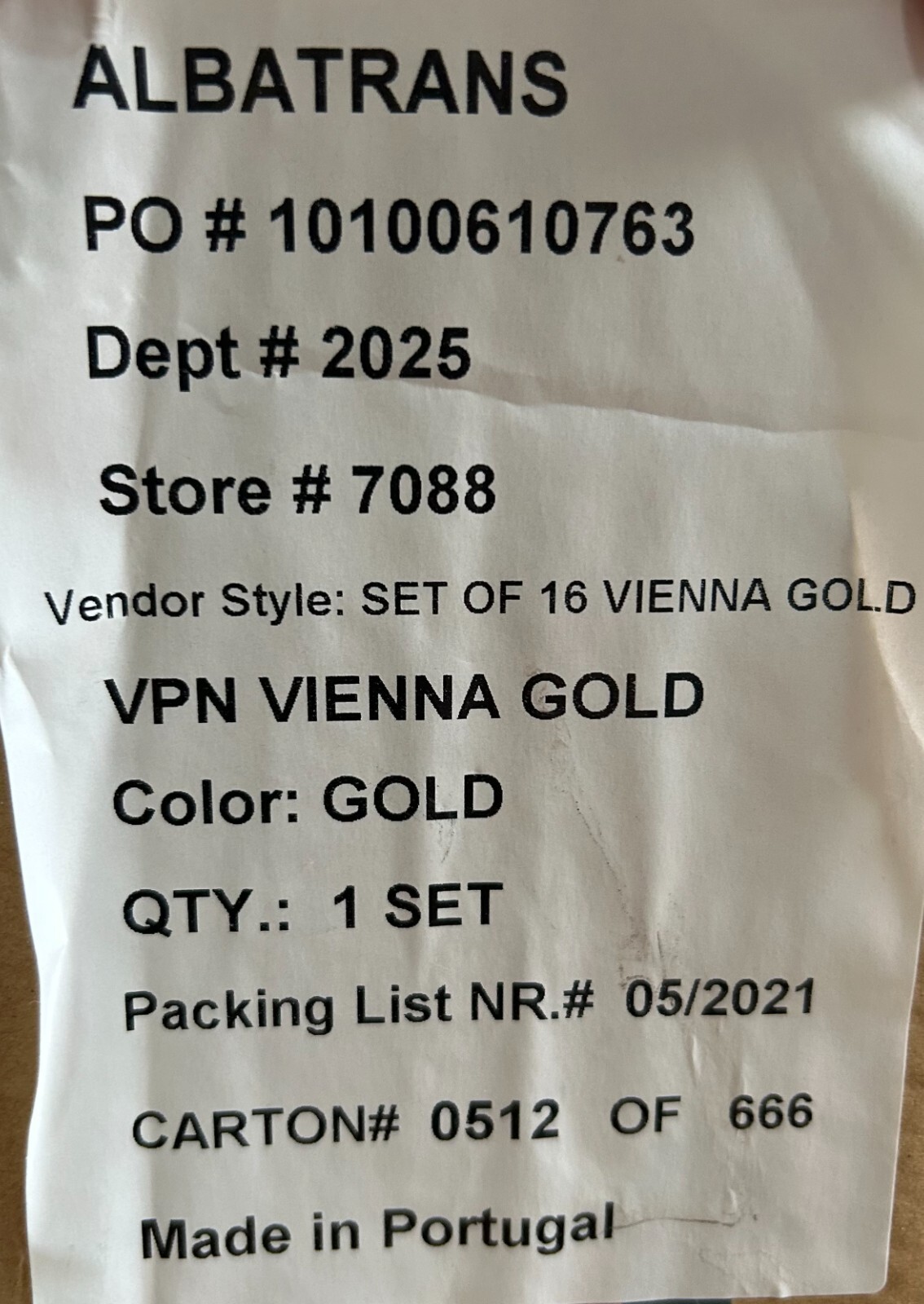 $298 Neiman Marcus 16 Pc Vienna Dinner Set (Made in Portugal) gallery