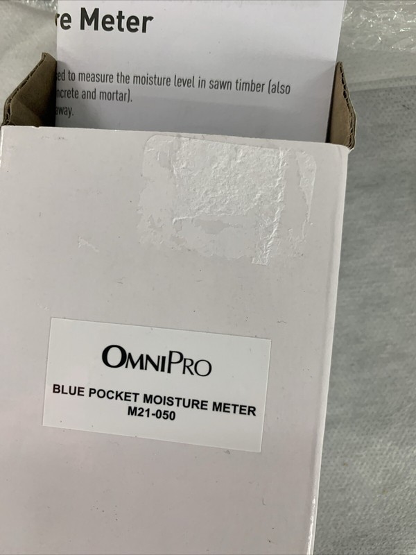 OmniPro Pocket Moisture Meter Blue M21-050 gallery