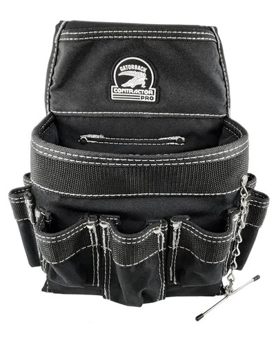 New Contractor Pro Gatorback Electrician's 18-Pocket Tool Pouch - P/N B201 gallery