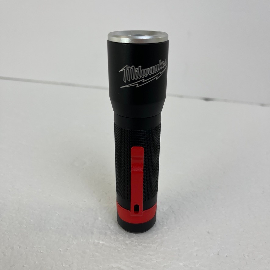 Milwaukee LED Flashlight AAA Battery Pocket Clip New Without Box gallery