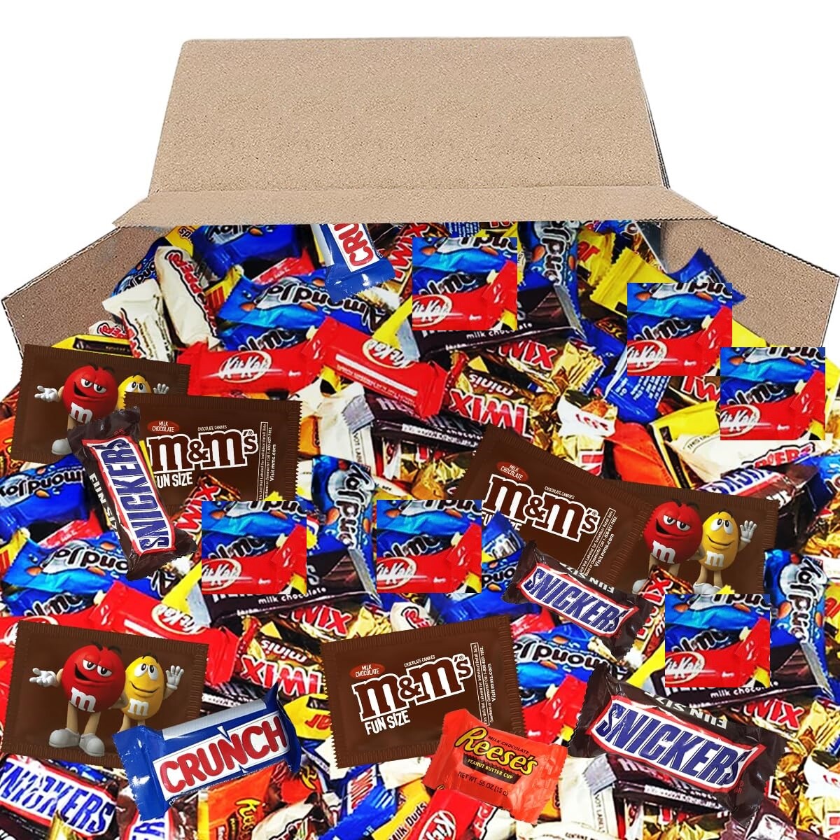 Fun Size Assorted Chocolate Bulk Mix Variety Pack - 2 Lb /3 Lb /4 Lb /5 Lb /6 Lb gallery
