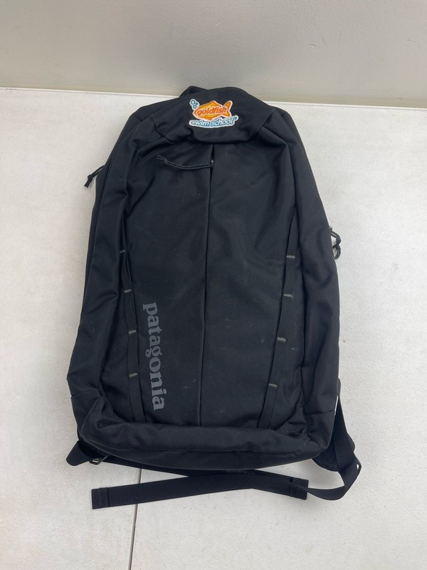 Patagonia Backpack Bag Refugio 28L Black Goldfish Swim Patch