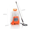 Battery Backpack Sprayer 4Gal Tank, 0-90 PSI Adjustable Pressure gallery