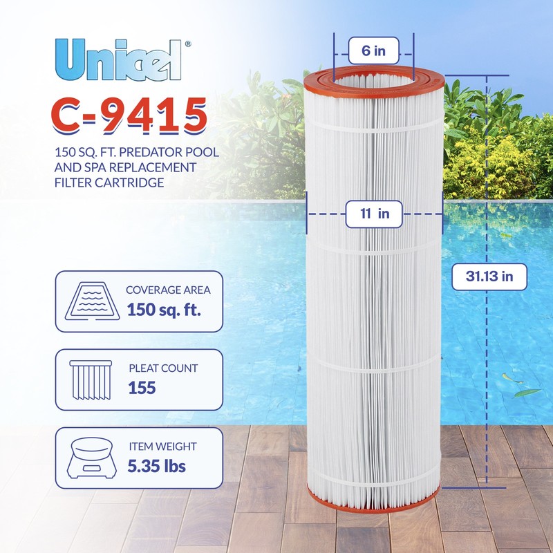 Unicel 150 Sq. Ft. Predator Pool and Spa Replacement Filter Cartridge (Used) gallery