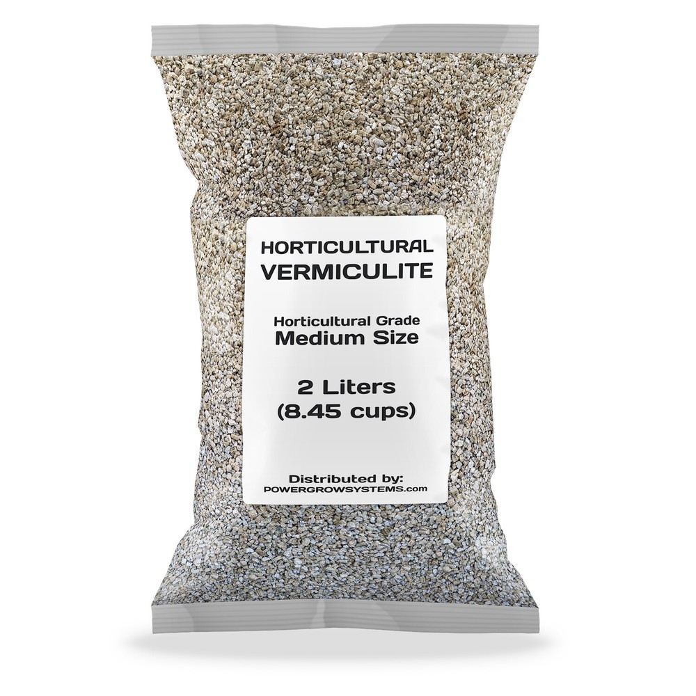 Vermiculite - Medium Agricultural Grade Coarse Vermiculite - 2 Liter (1/2 gal)