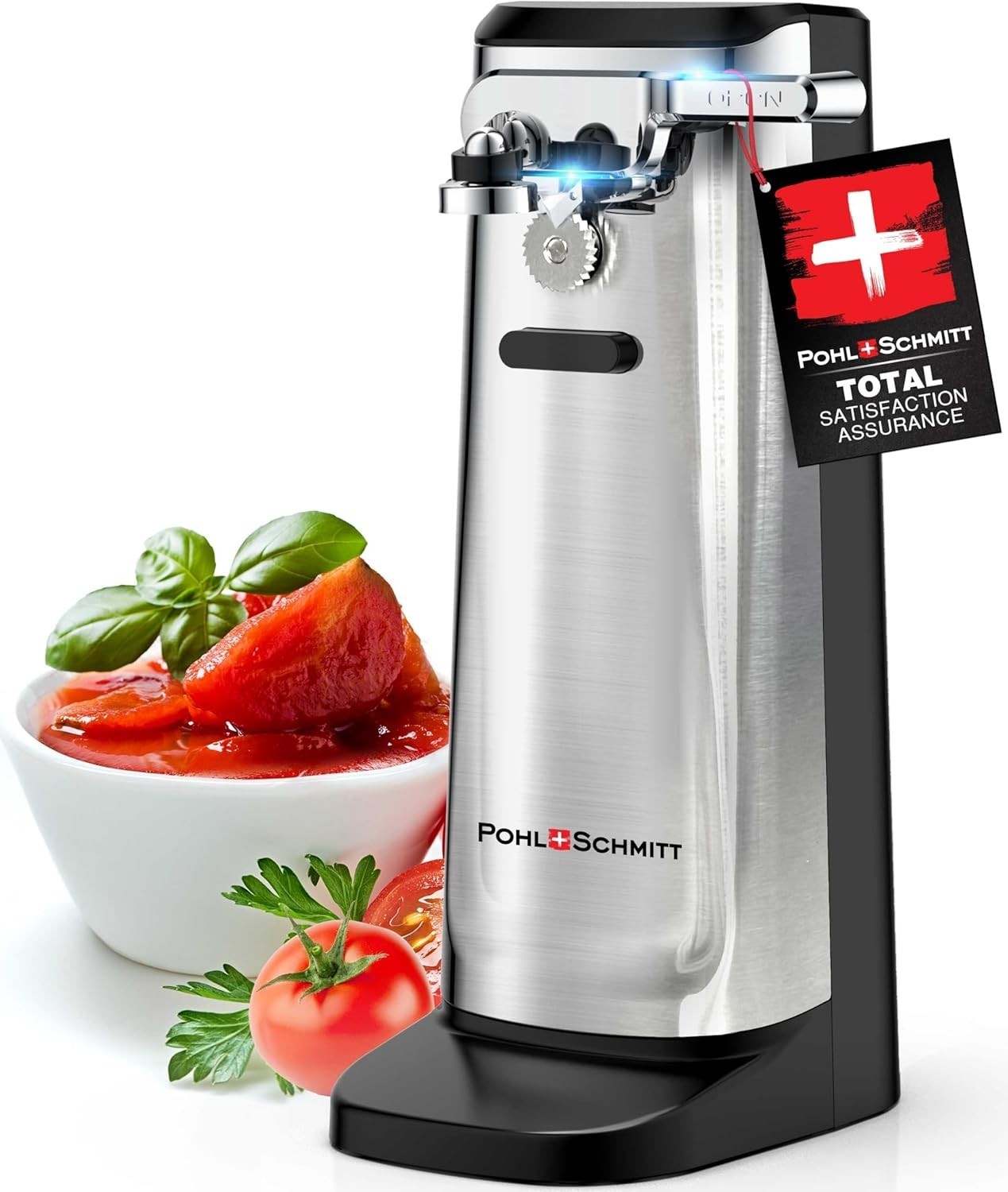 Electric Commercial Can Opener Automatic Smooth Edge Under Cabinet Heavy Duty gallery
