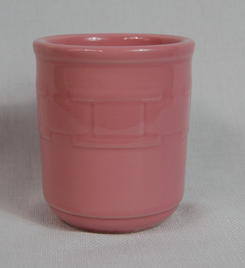 Longaberger Pottery Woven Traditions Pink Coffee Mug gallery