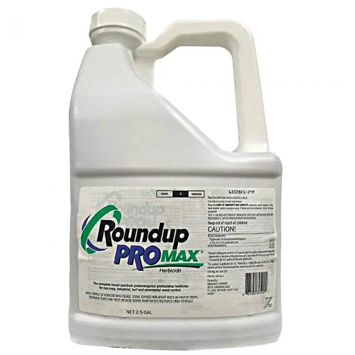 Roundup Pro Max (2.5 Gals) Weed & Brush Killer Herbicide Turf Ornamental Weeds gallery