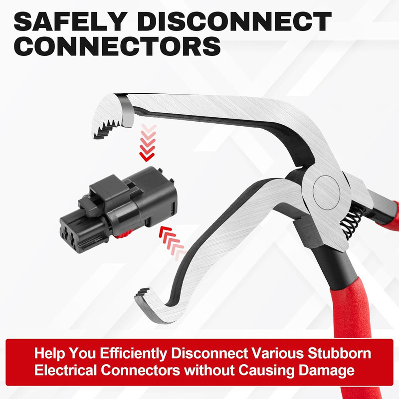 3PCS Electrical Disconnect Pliers, Upgrade Electrical Connector Pliers, Automoti gallery