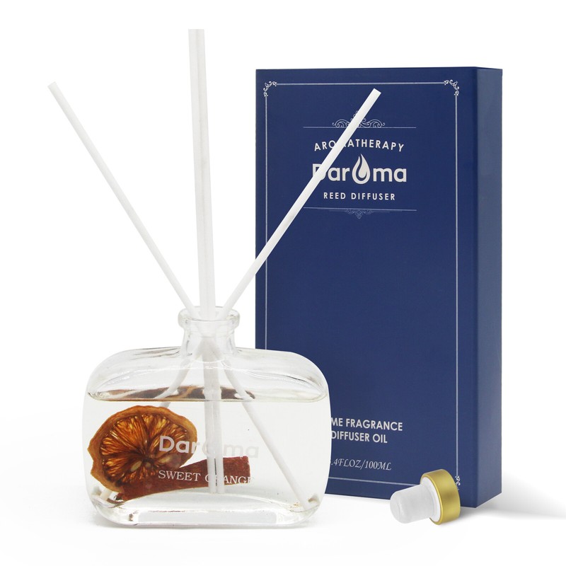 Reed Diffuser Set with Sticks, Daroma Dry Flower Aromatherapy for Home & Office. gallery