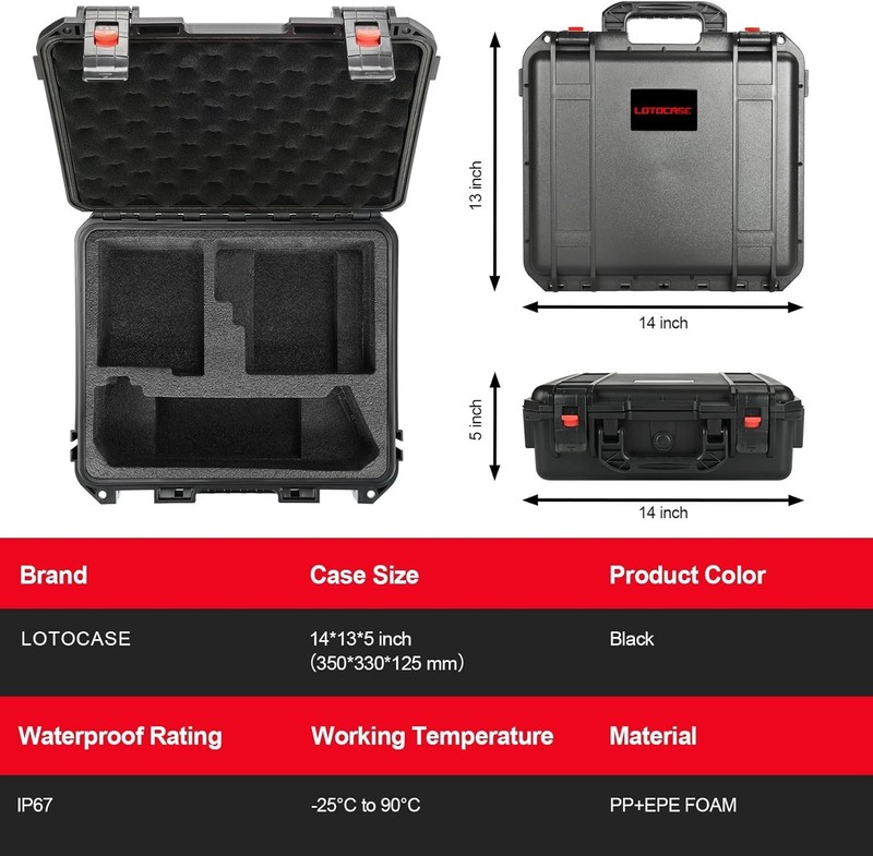Hard Case for Milwaukee Oscillating Multi Tool Waterproof Tool Box Case Only gallery