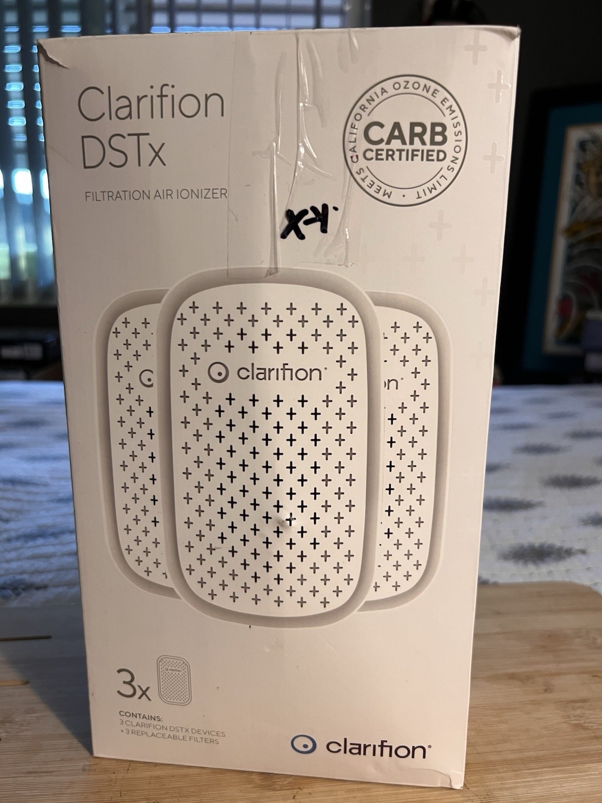 CLARIFION DSTX FILTRATION AIR IONIZER 3X CARB CERTIFIED CALIFORNIA FILTER DEVICE gallery