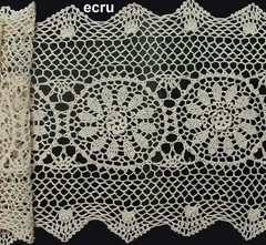 Handmade Crochet Lace Table Runner Beige 14×36″, 14×54″,14×72″,Placemats 14×20″