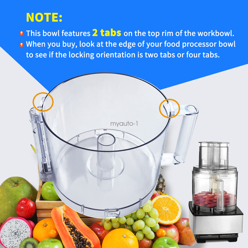 Brand new food processor work bowl replaces Tritan Cuisinart DLC-005AGTX. gallery