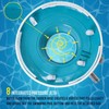 Swimming Pool Leaf Terminator Vacuum, 15" Cleaner, 2 Debris Eater Bags, 8 Jets gallery