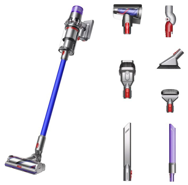 Dyson V11 Torque Drive + Cordless Vacuum-SV28-BLUE w/ 12 Tools/Acessories (READ) gallery
