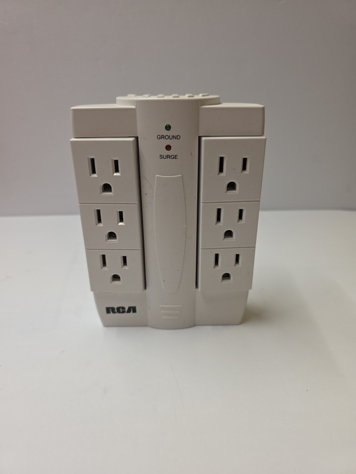 6 Outlet Swivel Surge Protector, 6 AC Outlets, gallery