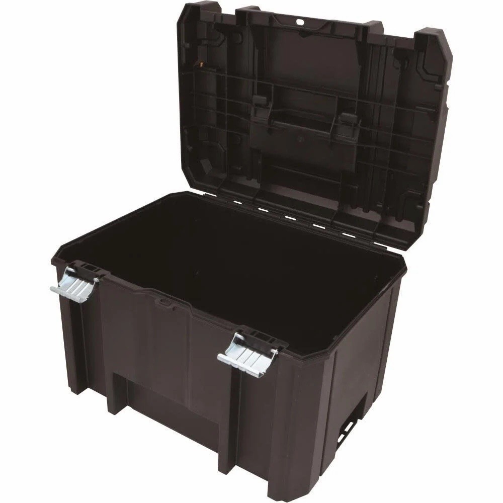 DEWALT TSTAK Deep Tool Box Organizer Case Clear Lid Storage Bin gallery