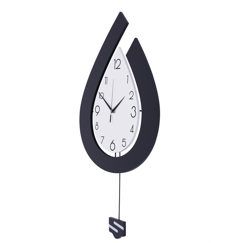 Large Wall Clock for Living Room Decor Big Pendulum Modern Silent Wall Clock gallery